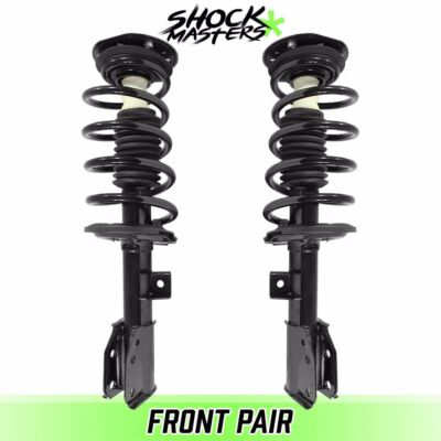 Front Pair Quick Complete Strut Coil Spring Assemblies 2010-2017 GMC Terrain-image