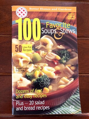 Better Homes and Gardens 100 Favorite Soups & Stews 2002-image