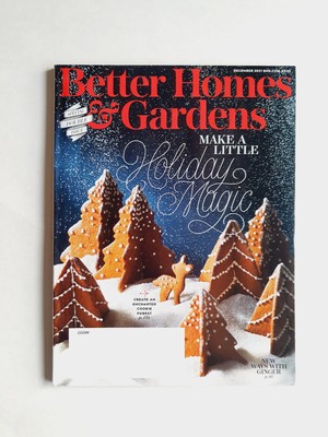 Better Homes & Gardens Magazine December, 2021 - Make A Little Holiday Magic-image
