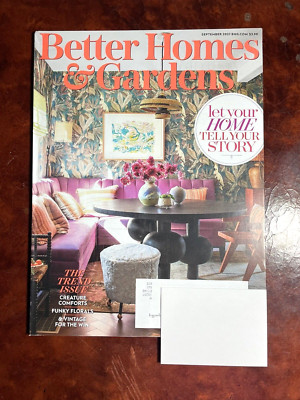 BETTER HOMES & GARDENS September 2021 Magazine 