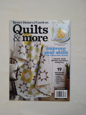 Better Homes & Gardens Quilts & More 2021 19 Projects Brand New Condition-image
