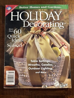 Better Homes and Gardens Creative Collection Holiday Decor Dec 2001 Preowned-image