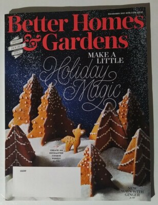 Better Homes And Gardens MAGAZINE December 2021 Special Issue -image
