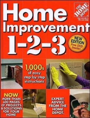 Home Improvement 1-2-3 - Hardcover By Better Homes & Gardens - VERY GOOD-image