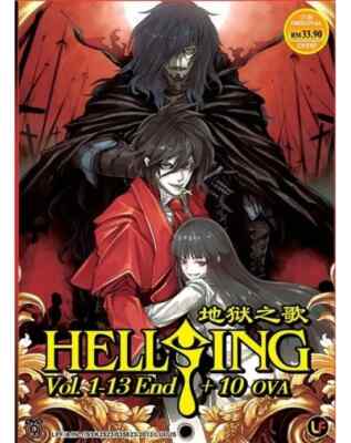 Hellsing Complete TV Series (1-13 End + 10 OVA) Anime DVD [English Dub]-image