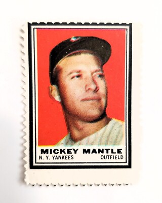 1962 Topps baseball stamps set break COMPLETE your set YOU PICK Mantle Aaron-image