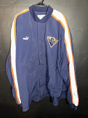 VTG Golden State Warriors Wind Breaker Jacket Men’s 48 3XL Blue We Believe USA-image