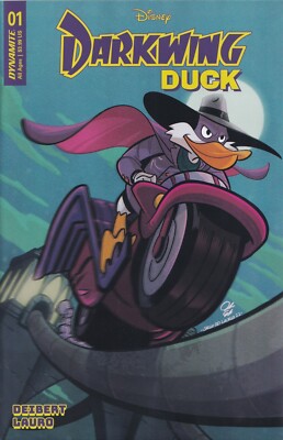 DISNEY DARKWING DUCK #1 (JACOB EDGAR VARIANT) Comic Book ~ DYNAMITE ~ IN STOCK-image