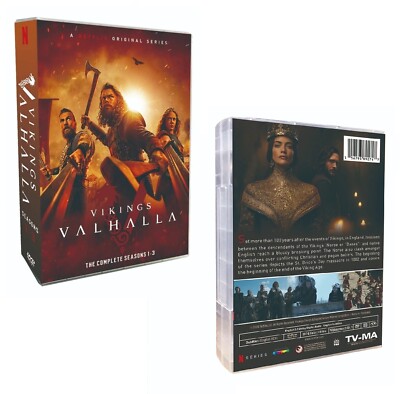 Vikings Valhalla: The Complete Series, Seasons 1-3 (DVD) Box-Set, Free Shipping!-image