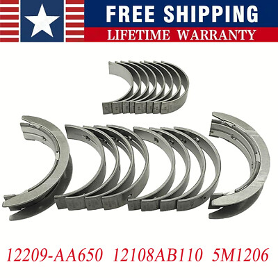 12209-AA650 Engine Main & Con Rod Bearing Kits Fits Subaru FA20 FB20 2.0L 2.5L-image