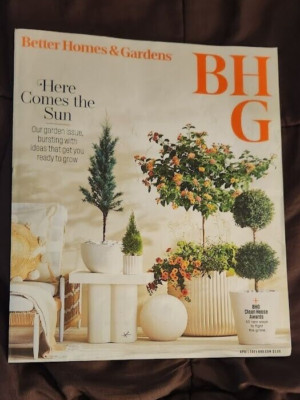 Better Homes & Gardens Magazine April 2024 Garden Issue-image