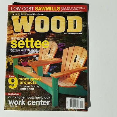 Better Homes & Gardens: Wood Magazine   072440140721-image