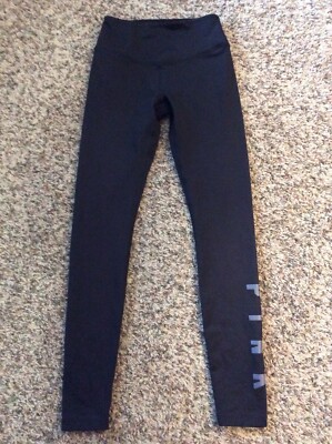 Victoria Secret Cozy Leggings XS Fleece Lined EUC-image