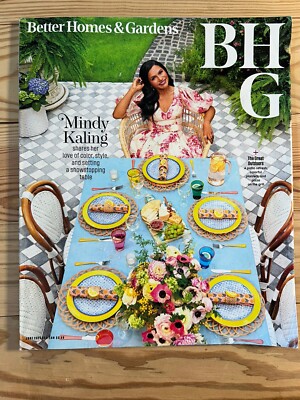 Better Homes & Gardens Magazine June 2023 Mindy Kaling The Great Outdoors-image