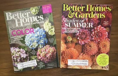 Better Homes & Gardens Magazine Bundle - AUGUST 2016 & 2017-image