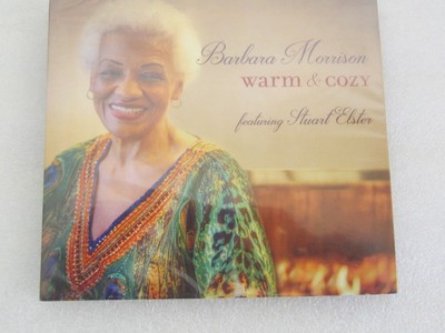 BARBARA MORRISON WARM & COZY CD featuring Sturart Elster -image