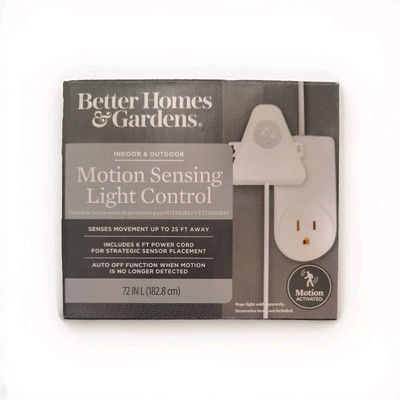 Better Homes & Gardens Motion Sensing Light Control for LED/Incandescent Lights-image