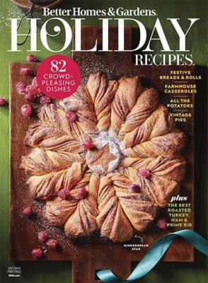 Holiday Recipes- Better Homes & Gardens Magazine- BRAND NEW-image