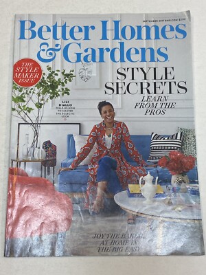 Better Homes and Gardens Magazine Sep2017 Lili Diallo Style Secret Joy the Baker-image