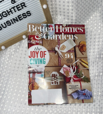 Better HOMES &Gardens Magazine - December 2020 - The Joy of Giving-image