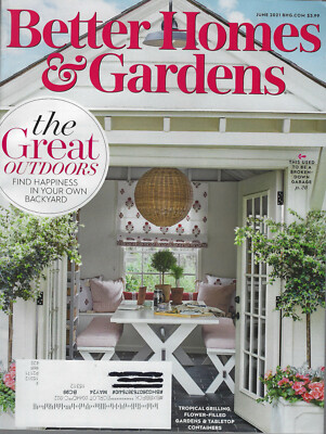 Better Homes & Garden  June 2021  The Great Outdoors NEW and UNREAD!-image