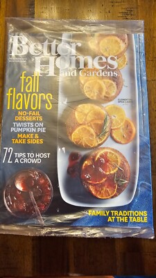Better Homes and Gardens November 2015 Fall Flavors, Family Traditions at the Ta-image
