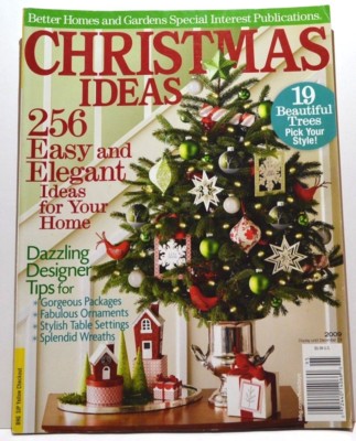 Better Homes and Gardens Christmas Ideas 2009 Magazine - Easy and Elegant Ideas-image
