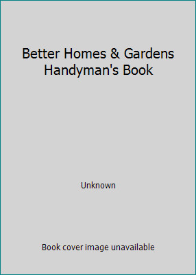 Better Homes & Gardens Handyman's Book by Unknown-image