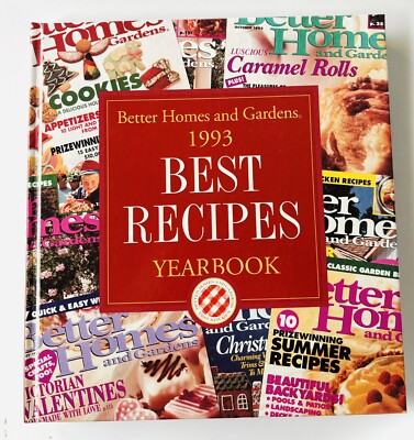 Better Homes and Gardens 1993 Best Recipes Yearbook-image