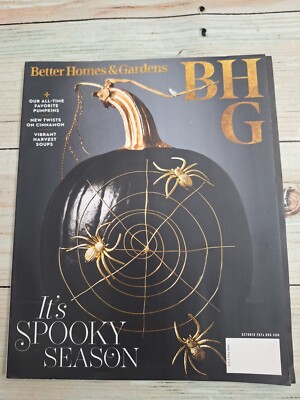 Better Homes & Gardens October 2024 Magazine BHG It's spooky Season-image