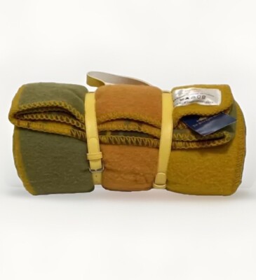 NEW Royal Camel House Blanket 70”x60” Italy Zambaiti Copertifocio Comfy Camping-image