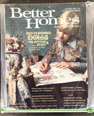 Better Homes and Gardens November 1976 NICE-image