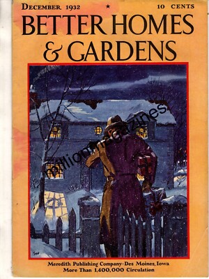 1932 Better Homes & Gardens December - Open House Christmas; Dressing tables-image