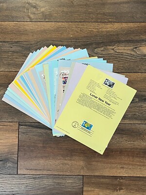 USPS Complete (47 Pages) 1998 Year Souvenir Pages First Day Issue SP1260-1293+-image