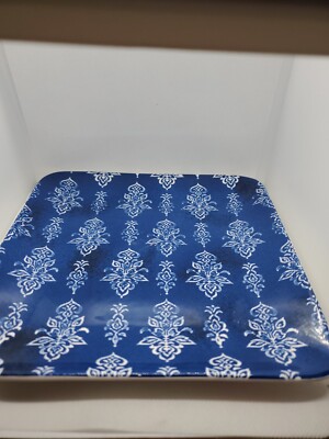 Pier 1 Gudari Square Salad / Dessert Plates 8.5