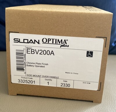 NEW SLOAN Flush Valve Kit, Toilet/Urinal, Side Over Handle EBV200A- 3325201-image