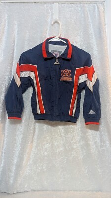 Vintage Nike Auburn Tigers Genuine Stuff Collegiate Jacket/Wind/Rain Jacket Kids-image