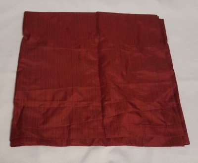 New Open Package Mainstays Wine Deep Red Lined One Window Curtain Panel 30