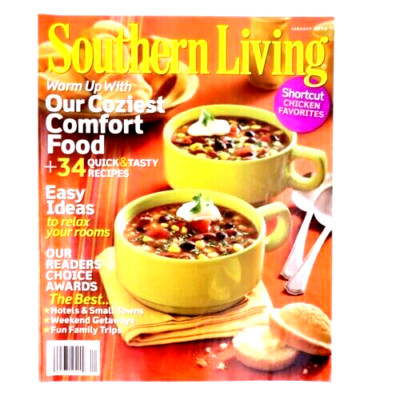 Southern Living Magazine Cozy Comfort Food Readers Choice Awards January 2009-image