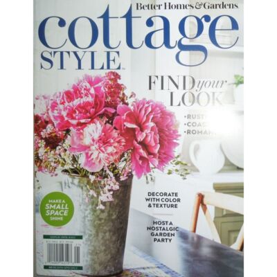 COTTAGE STYLE better homes & gardens DECORATE COLOR & TEXTURE find your look-image