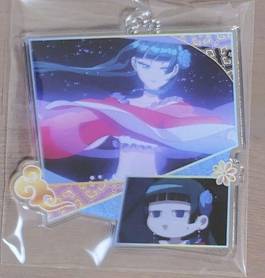 Apothecary Diaries Cat Acrylic Keychain Collage - Unique Design 3 Inch-image