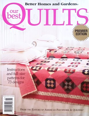 Our Best Quilts Softcover Book by Better Homes and Gardens Premier Edition-image