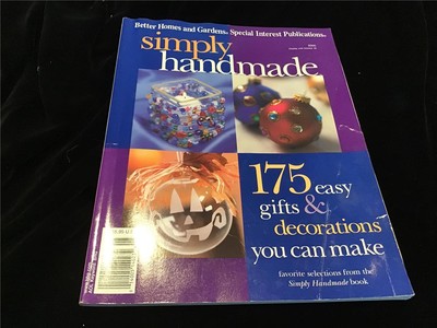 Better Homes & Gardens Magazine Special Interest Simply Handmade 175 Projects-image