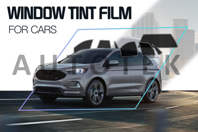 Window Tint PreCut All Sides + Rear Window Film Any Tint Shade % For All Car-image