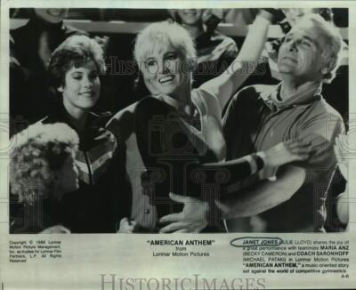 1986 Press Photo A scene from Lorimar's Gymnastics Film, 