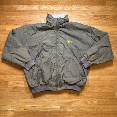 Vintage Boast USA Eagle Embroidered Green Bomber Jacket Size XXL-image