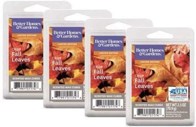 Better Homes and Gardens Crisp Fall Leaves Scented Wax Cubes, 4-Pack (2.5 Ounce -image