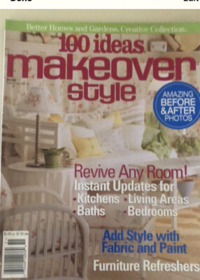 100 Ideas MAKEOVER STYLE Better Homes & Gardens Creative Collection 2005-image