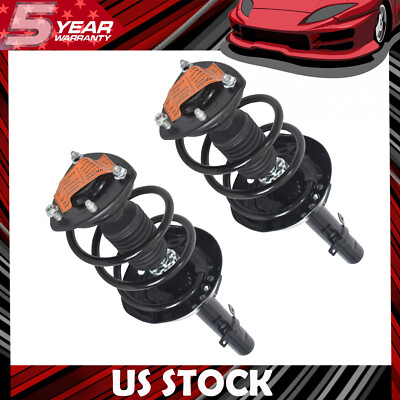For 2013-2017 Honda Accord 172971 172970 Pair New Front Complete Shocks & Struts-image