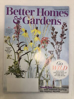 BETTER HOMES & GARDENS AUGUST 2021 ISSUE-image